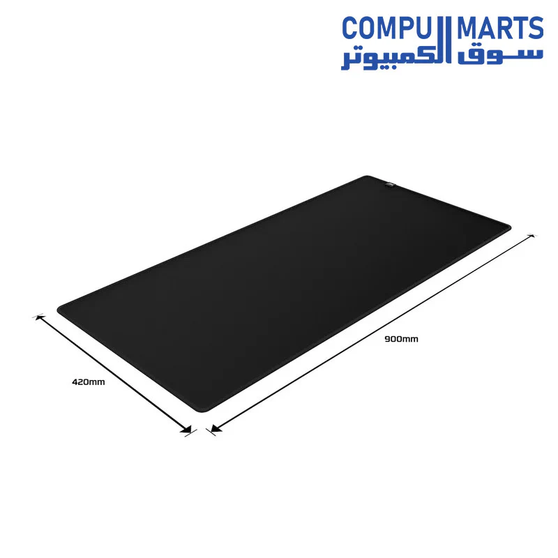 HyperX Pulsefire Mat – Gaming Mouse Pad – Precise Cloth Surface – Antifray Flush Stitching – Non-Slip Rubber Base - Image 6