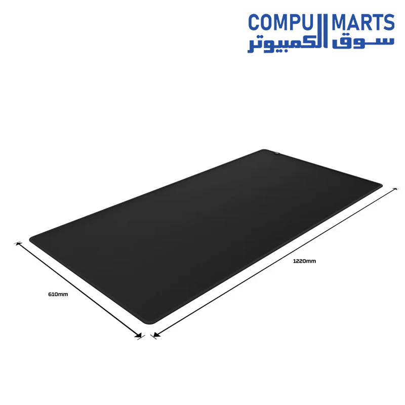 HyperX Pulsefire Mat – Gaming Mouse Pad – Precise Cloth Surface – Antifray Flush Stitching – Non-Slip Rubber Base - Image 8