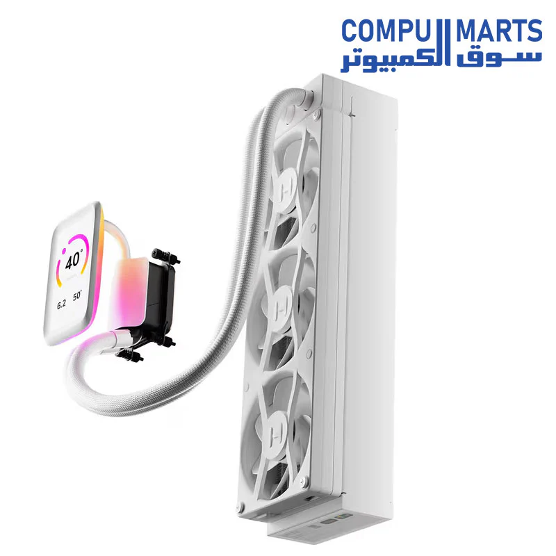 HYTE THICC Q80 Trio Digital CPU Cooler - Image 2