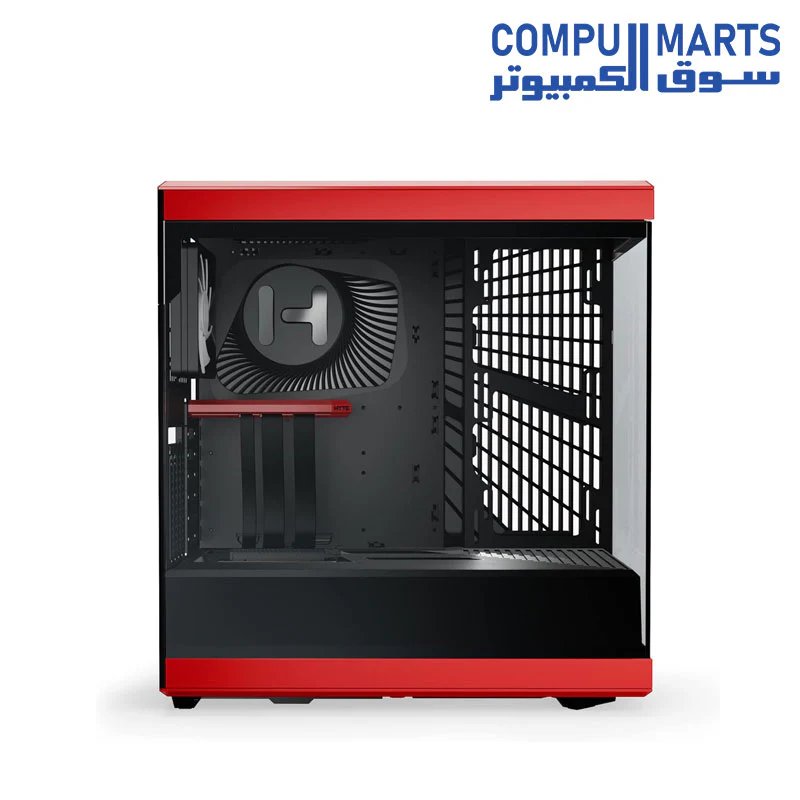 HYTE Y40 Modern Aesthetic Panoramic Tempered Glass Mid-Tower ATX Computer Gaming Case with PCIE 4.0 Riser Cable Included - Image 10