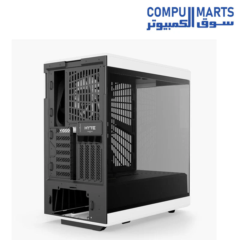 HYTE Y40 Modern Aesthetic Panoramic Tempered Glass Mid-Tower ATX Computer Gaming Case with PCIE 4.0 Riser Cable Included - Image 15