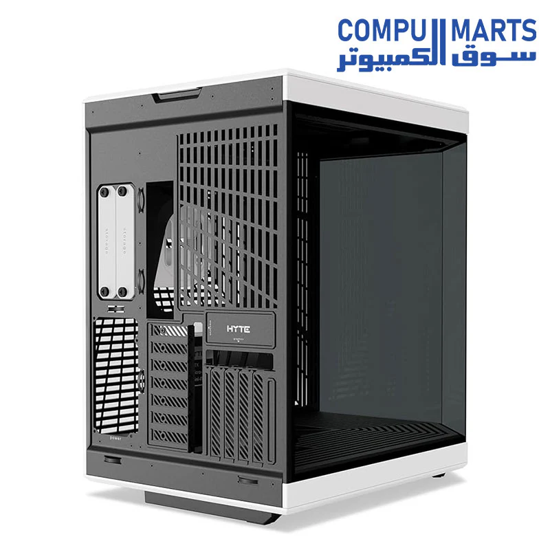 HYTE Y70 Upgraded Modern Aesthetic Dual Chamber Panoramic Tempered Glass Mid-Tower ATX Computer Gaming Case with PCIE 4.0 Riser Cable Included - Image 13