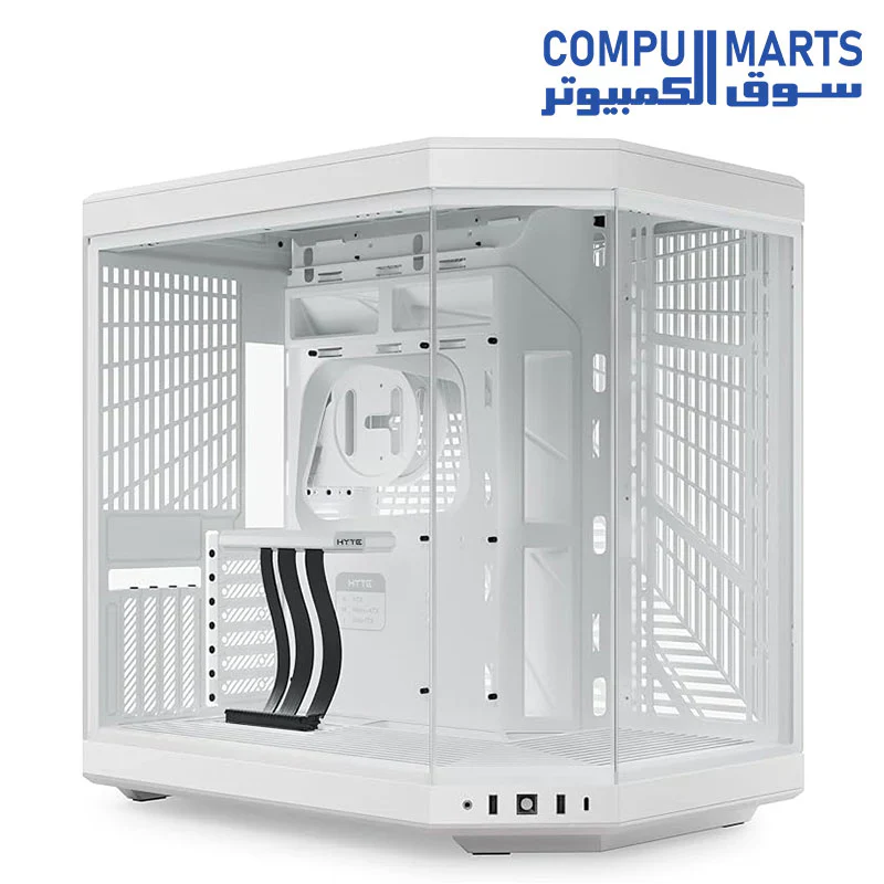 HYTE Y70 Upgraded Modern Aesthetic Dual Chamber Panoramic Tempered Glass Mid-Tower ATX Computer Gaming Case with PCIE 4.0 Riser Cable Included - Image 19