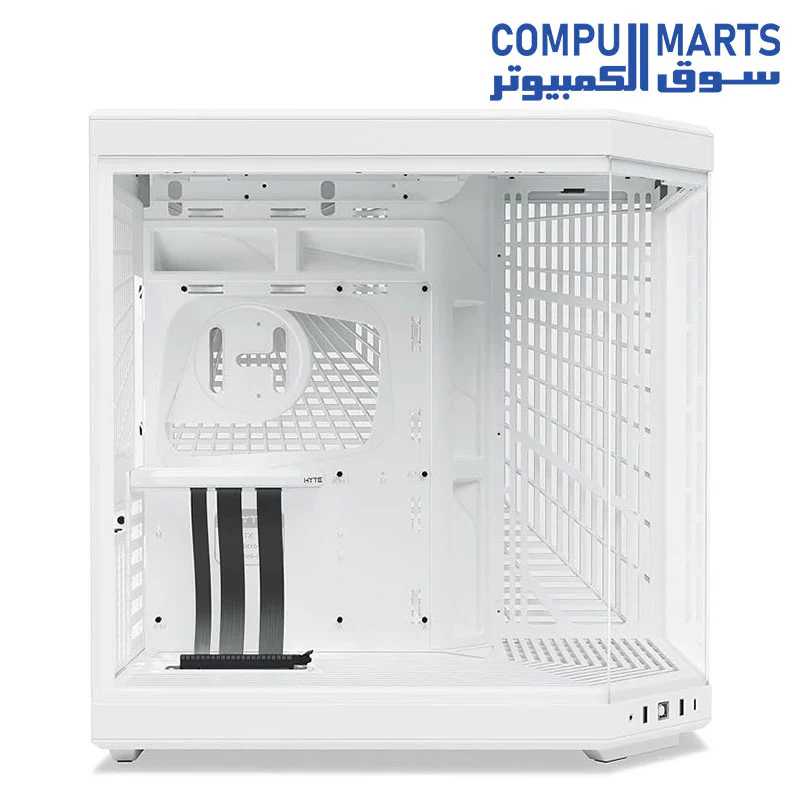 HYTE Y70 Upgraded Modern Aesthetic Dual Chamber Panoramic Tempered Glass Mid-Tower ATX Computer Gaming Case with PCIE 4.0 Riser Cable Included - Image 21