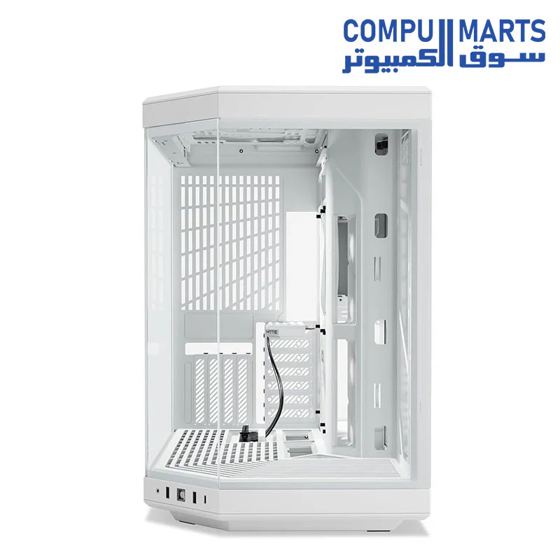 HYTE Y70 Upgraded Modern Aesthetic Dual Chamber Panoramic Tempered Glass Mid-Tower ATX Computer Gaming Case with PCIE 4.0 Riser Cable Included - Image 22