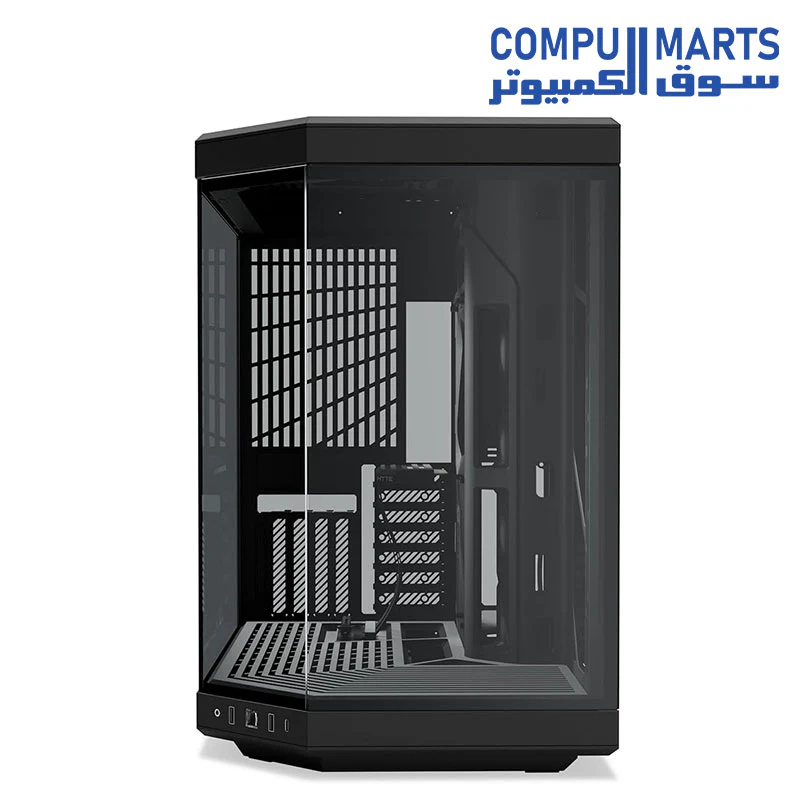 HYTE Y70 Upgraded Modern Aesthetic Dual Chamber Panoramic Tempered Glass Mid-Tower ATX Computer Gaming Case with PCIE 4.0 Riser Cable Included - Image 3