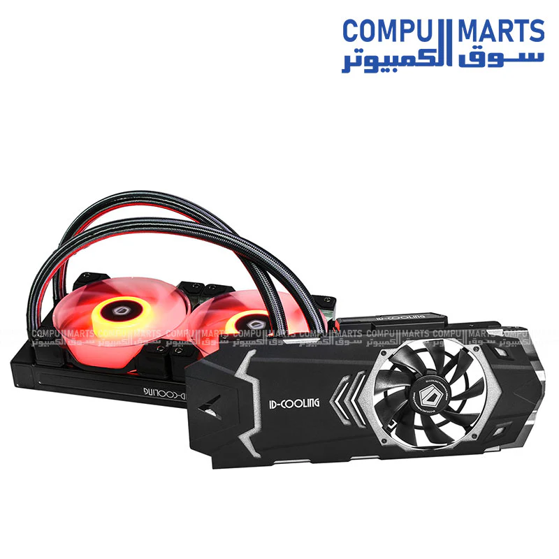 ID-COOLING ICEKIMO 240VGA-RGB GPU Liquid Cooler 240mm – VGA Liquid Cooling System – 300W TDP – Copper Cold Plate – NVIDIA & AMD Compatible - Image 3