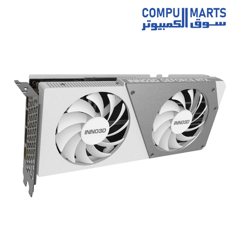 INNO3D GEFORCE RTX 4070 TWIN X2 OC WHITE 12Gb GDDR6X 192-Bit Gaming Graphic Card - Image 2