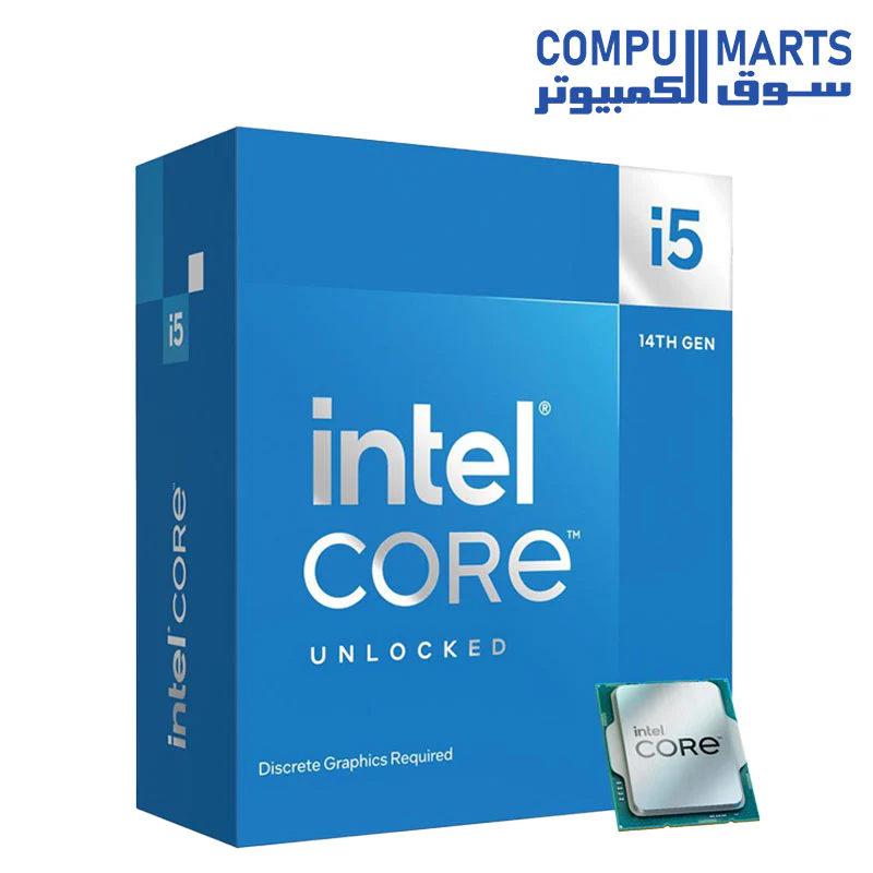 Intel Core i5-14600KF - Core i5 14th Gen 14-Core (6P+8E) LGA 1700 125W Desktop Processor - Image 2