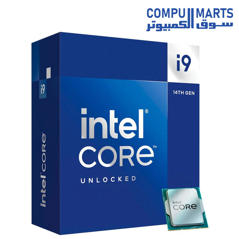 Intel Core i9-14900K 14th Gen 24-Core 32-Thread - 4.4GHz (6.0GHz Turbo) Socket LGA 1700 Unlocked Desktop Processor - Multi - Image 3