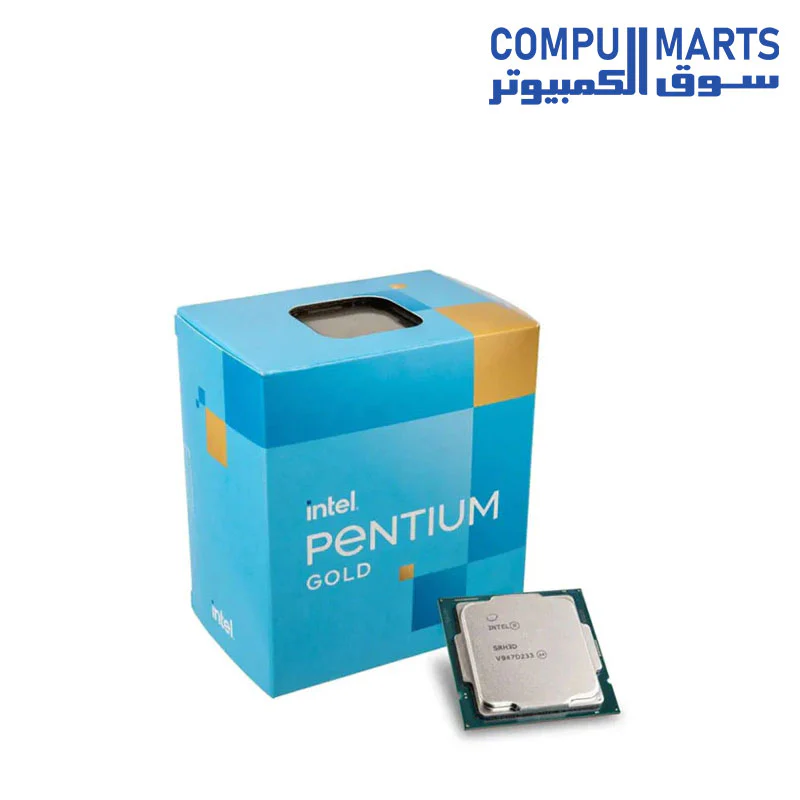 Intel Pentium Gold G6405 4.1GHz 4MB Desktop Processor Boxed Roll over image to zoom in Intel Pentium Gold G6405 4.1GHz 4MB Desktop - Image 3