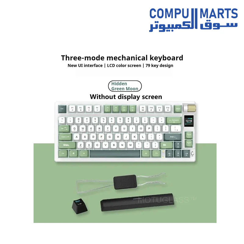 K79 Three Mode Mechanical Keyboard Hot Swappable Gasket Wireless Gaming Keyboard for Esports and PC Gaming - Image 2