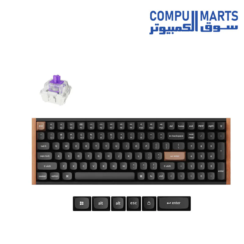 Keychron K4 HE Wireless Magnetic Switch Custom Keyboard - Image 3