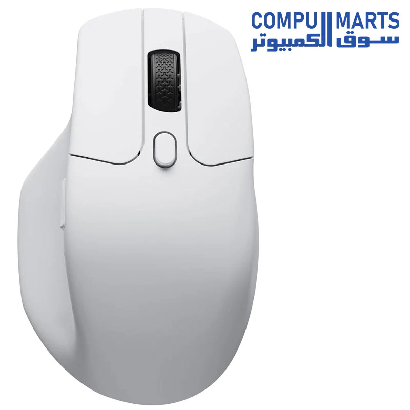 Keychron M6 Wireless Gaming Optical Mouse, 4000Hz Tri-Mode 2.4 GHz/Bluetooth 5.1/Wired, PixArt 3395 Sensor, 26000 DPI, Ergonomic Lightweight Programmable Macro Button for Windows PC/Mac - Image 2