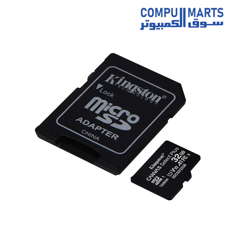 Memory Card Kingston Canvas Select microSDHC  with Adapter - Class 10 - Image 3