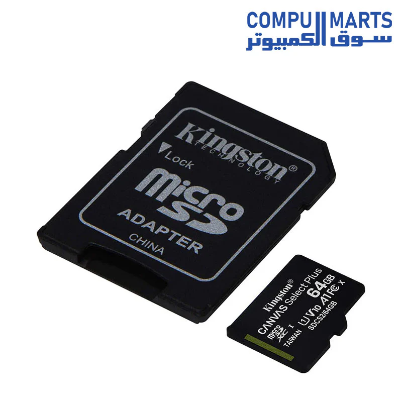 Memory Card Kingston Canvas Select microSDHC  with Adapter - Class 10 - Image 5