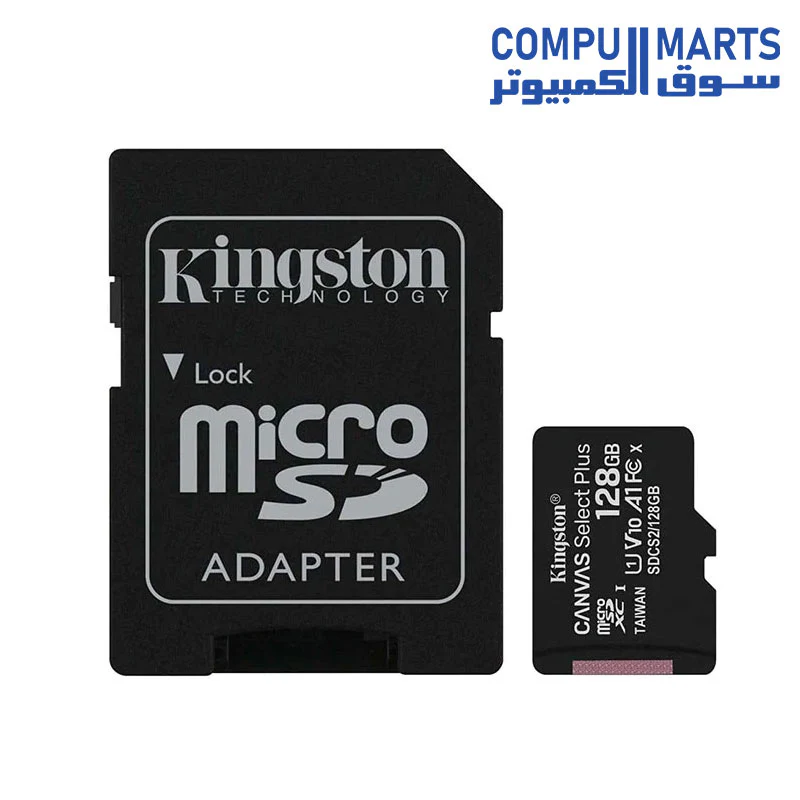 Memory Card Kingston Canvas Select microSDHC  with Adapter - Class 10 - Image 7