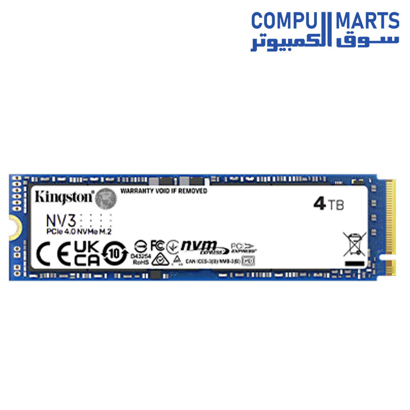 Kingston NV3 PCIe 4.0 NVMe SSD - Image 4