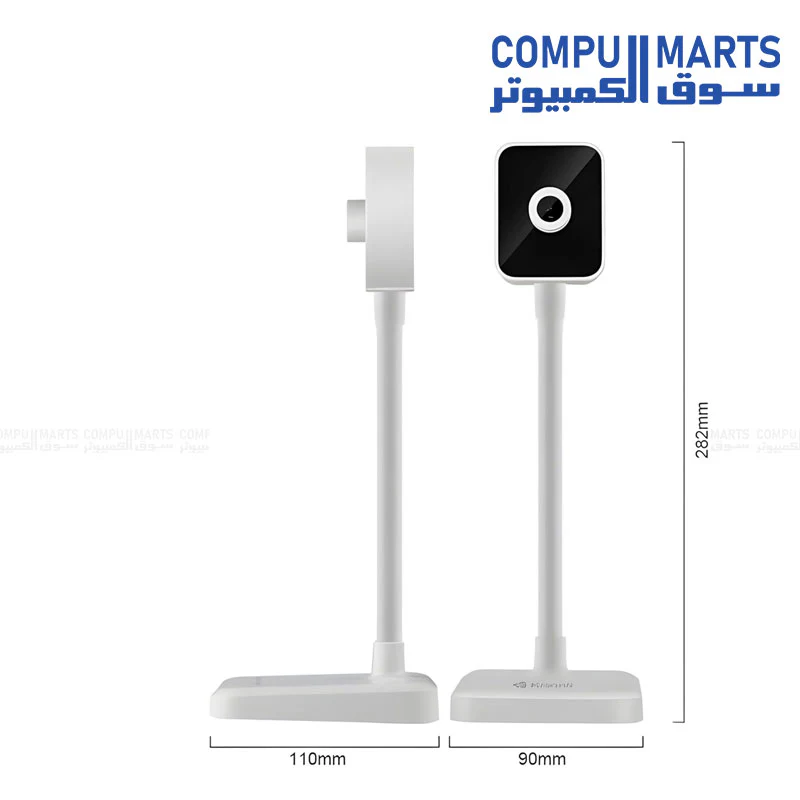 Kisonli D1 2K USB Webcam – 2592×1944 Autofocus HD Camera with Microphone - Image 3