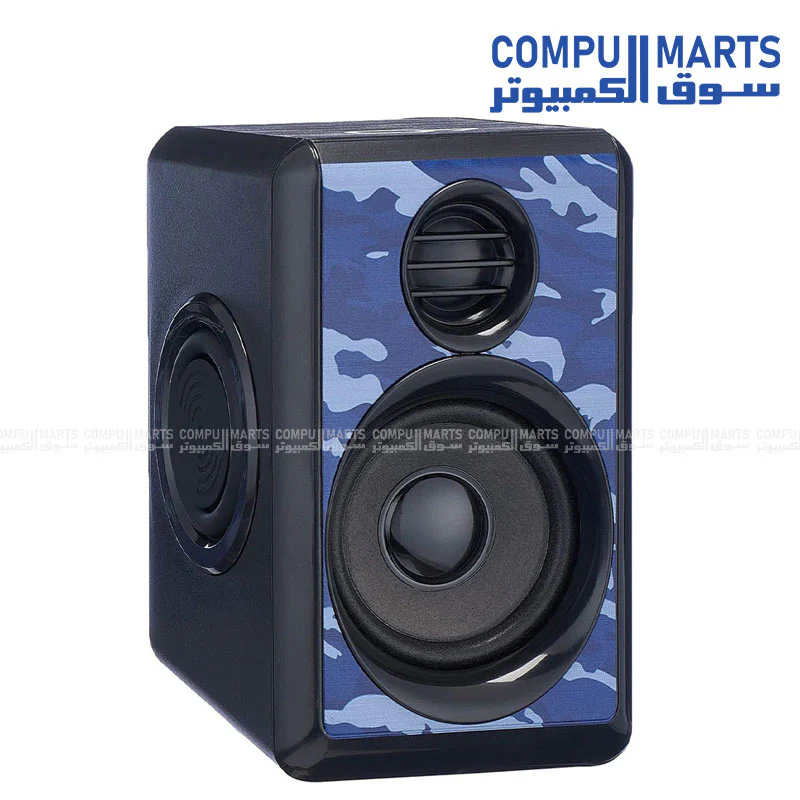 Kisonli T-012 2.0 Speaker – USB Powered Stereo Sound with LED Light - Image 3