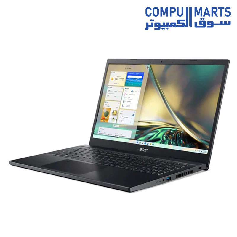 Laptop Acer ASPIRE 7-A715-76G-598U - Intel Core i5 12450H - NVIDIA Geforce RTX 2050 4GB - 3200 MHz DDR4 - 512GB NVMe SSD - 15.6 inch FHD IPS 144Hz - Image 4