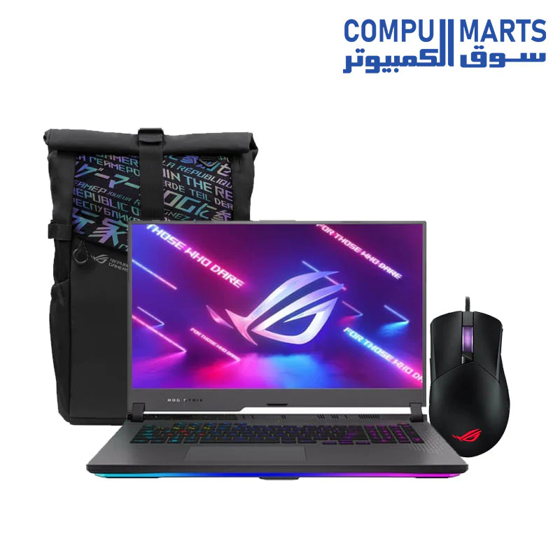 LAPTOP ASUS ROG Strix SCAR 17 G733PY-LL009W AMD Ryzen 9 7945HX RAM 32GB 2TB SSD 17.3 WQHD 240Hz IPS NVIDIA GeForce RTX 4090 16GB GDDR6 WIN11+ROG Gladius III Mouse P514 + ROG backpack - Image 2