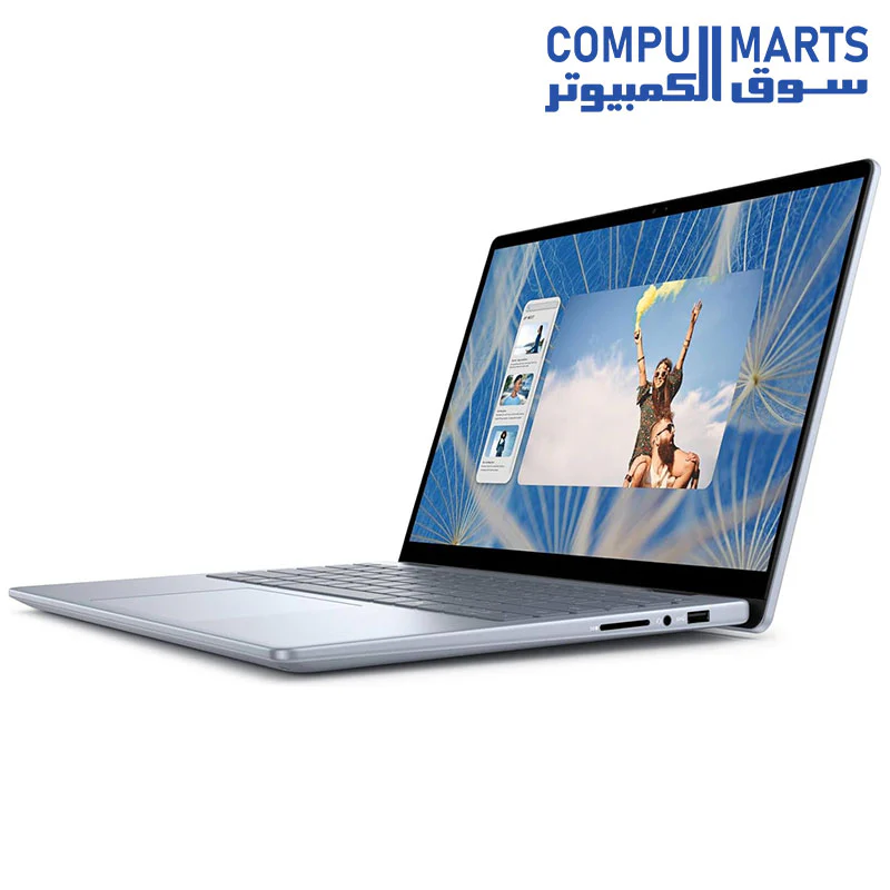 LAPTOP Dell Inspiron 14-7440 2n1- I7 150U, 16GB DDR5 RAM, 1TB SSD, Intel Graphics, 14" FHD Touch, Backlit, FinderPrint, , Win11, Aluminum Ice Blue - Image 3