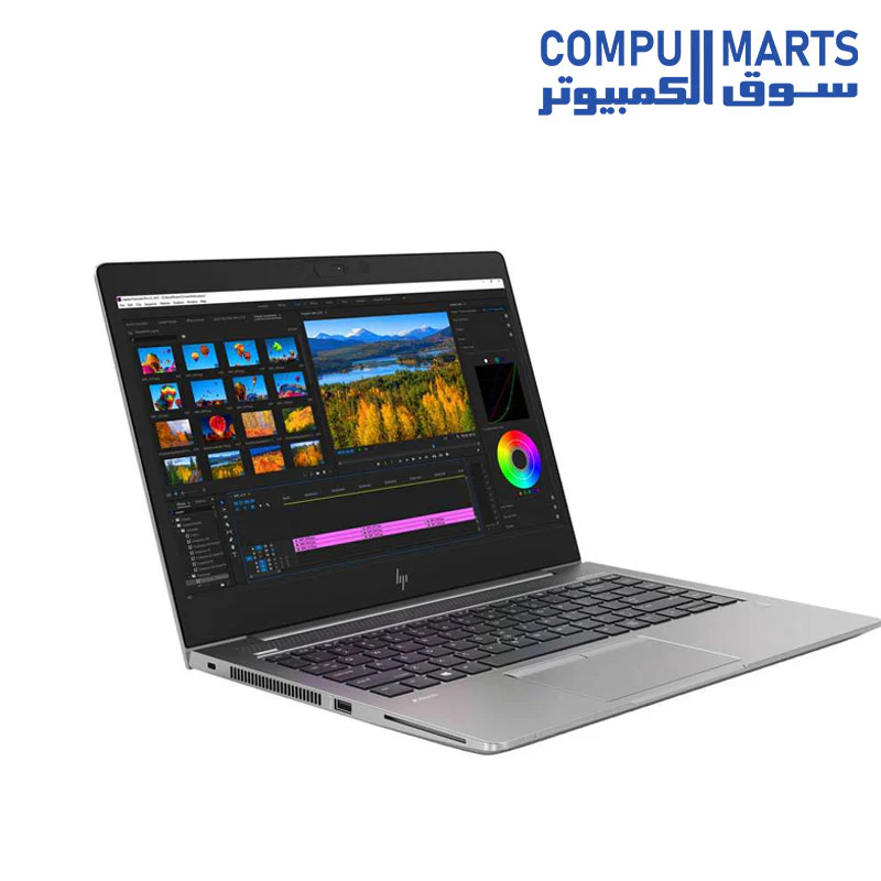 Used LAPTOP HP ZBook 15u G5 Intel Core I7-8550U 16GB Ram 256GB SSD AMD Radeon Pro WX 3100 2GB 15.6″ Inch FHD - Image 2