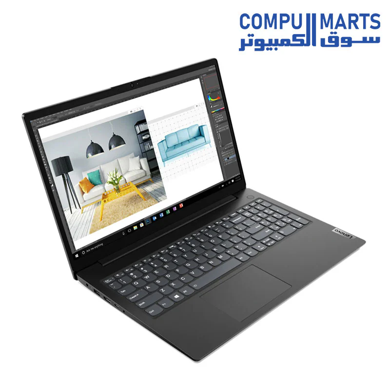 Laptop Lenovo V15 G2 82KD001EAK - AMD Ryzen 5 5500U - AMD Radeon Graphics - 8GB DDR4 3200MHz - 1TB SATA HDD - 15.6 FHD - Image 4