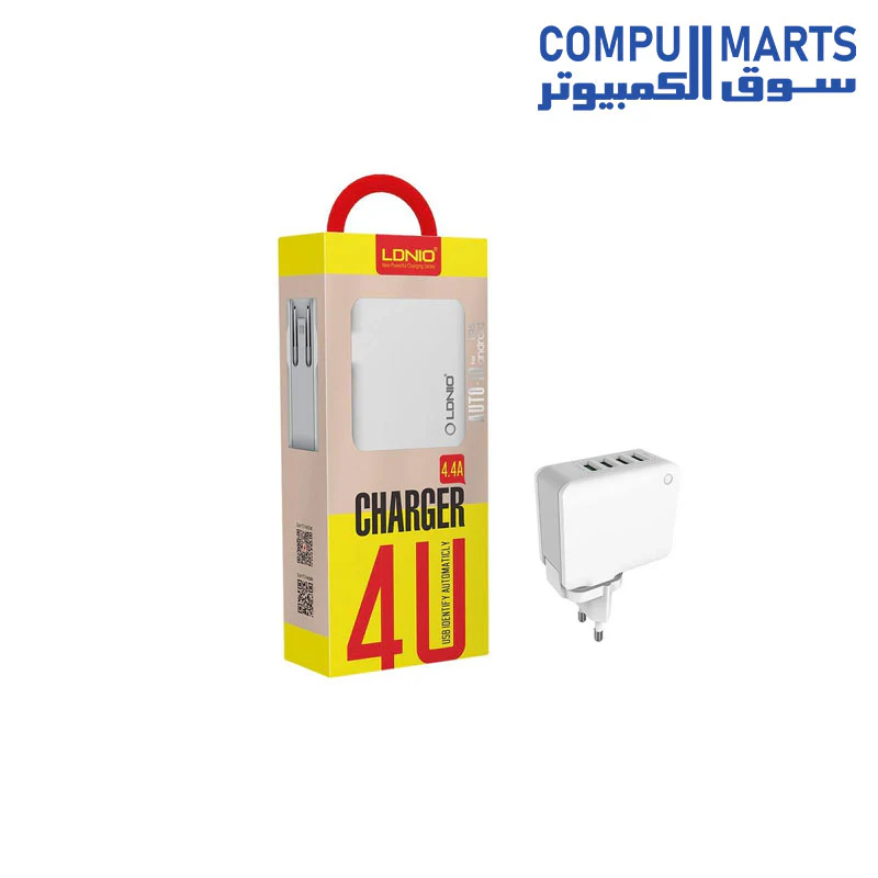 LDNIO – A4403 4USB Fast Charger - Image 3