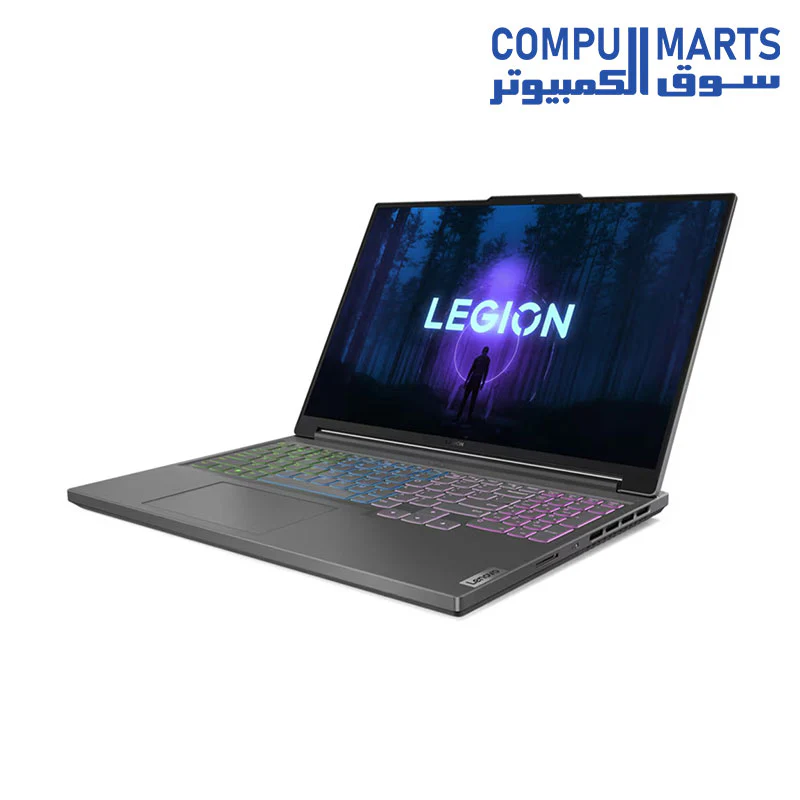 Legion Slim 5 16IRH8 Intel Core i7-13700H- NVIDIA GeForce RTX 4050 6GB GDDR6 -RAM 2x 8GB DDR5-5200HZ -512GB SSD M.2 -16" WUXGA (1920x1200) IPS 144Hz - Image 5