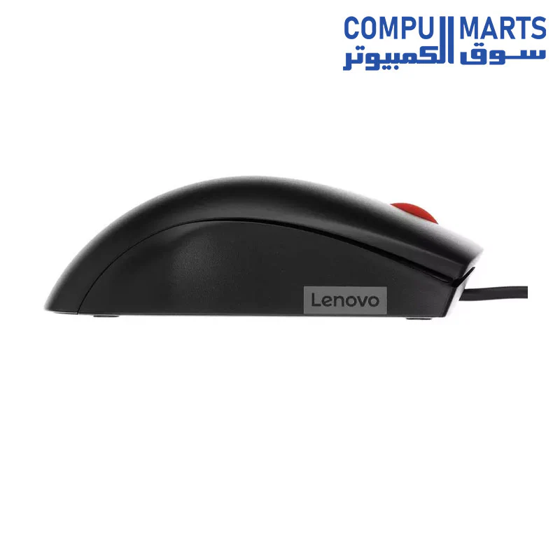 Lenovo 120 Wired Mouse, Black (MS-370OU) - Image 3