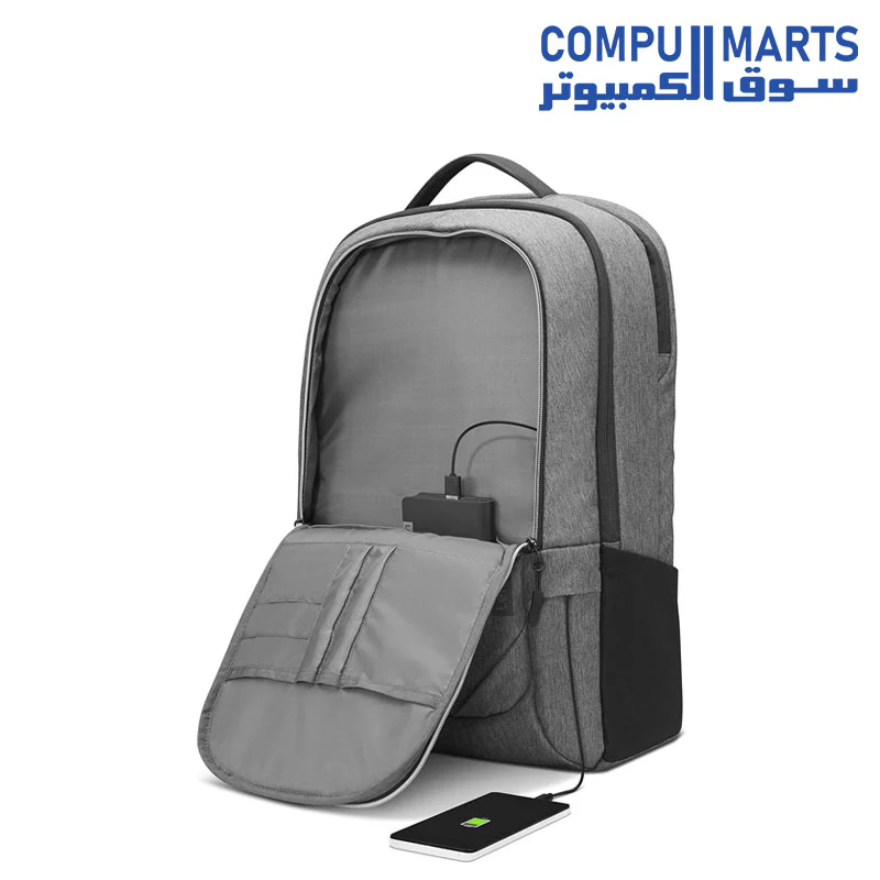 Lenovo 17" Laptop Urban Backpack B730, Fits Up to 17.3-Inch Laptops, Water-Repellent Material - Image 3
