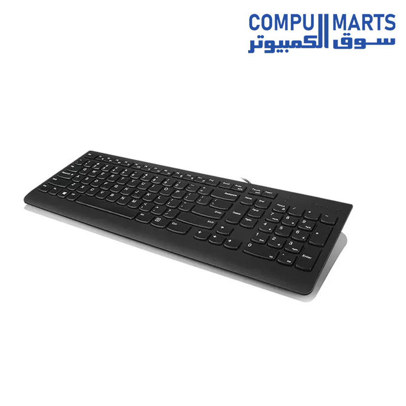 Lenovo 300 Wired USB Keyboard Black - GX30M39656 - Image 2