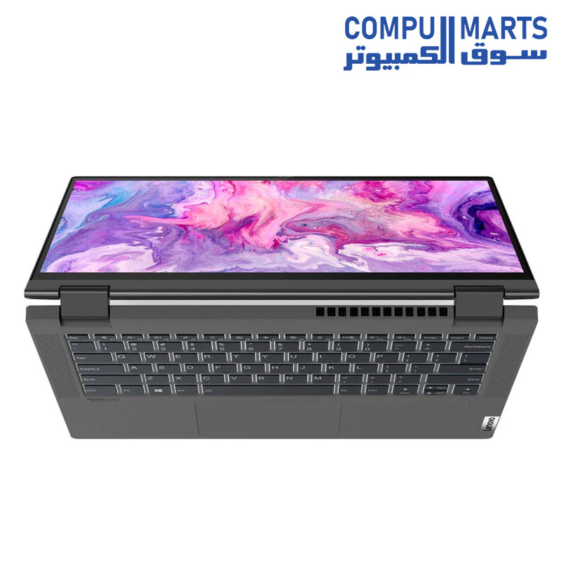 Lenovo Flex 5 - AMD Ryzen7-5700U - 8GB - 512GB SSD - AMD Radeon Graphics - 14"FHD - Win10 - Graphite Grey - Image 3