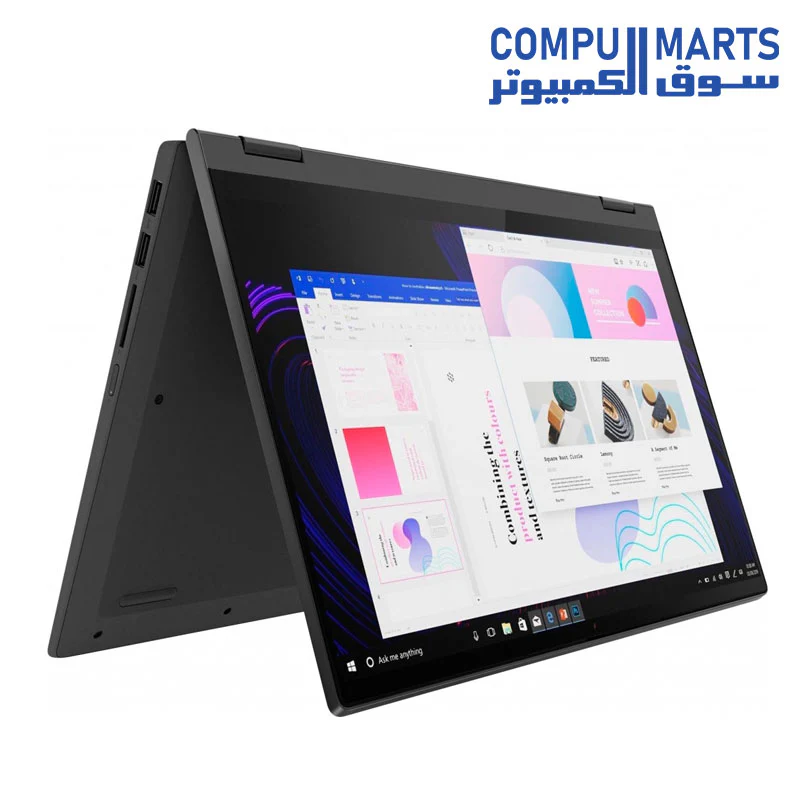 Lenovo Flex 5 - AMD Ryzen7-5700U - 8GB - 512GB SSD - AMD Radeon Graphics - 14"FHD - Win10 - Graphite Grey - Image 4