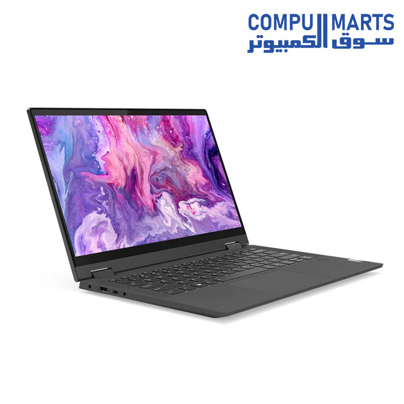 Lenovo Flex 5 - AMD Ryzen7-5700U - 8GB - 512GB SSD - AMD Radeon Graphics - 14"FHD - Win10 - Graphite Grey - Image 6
