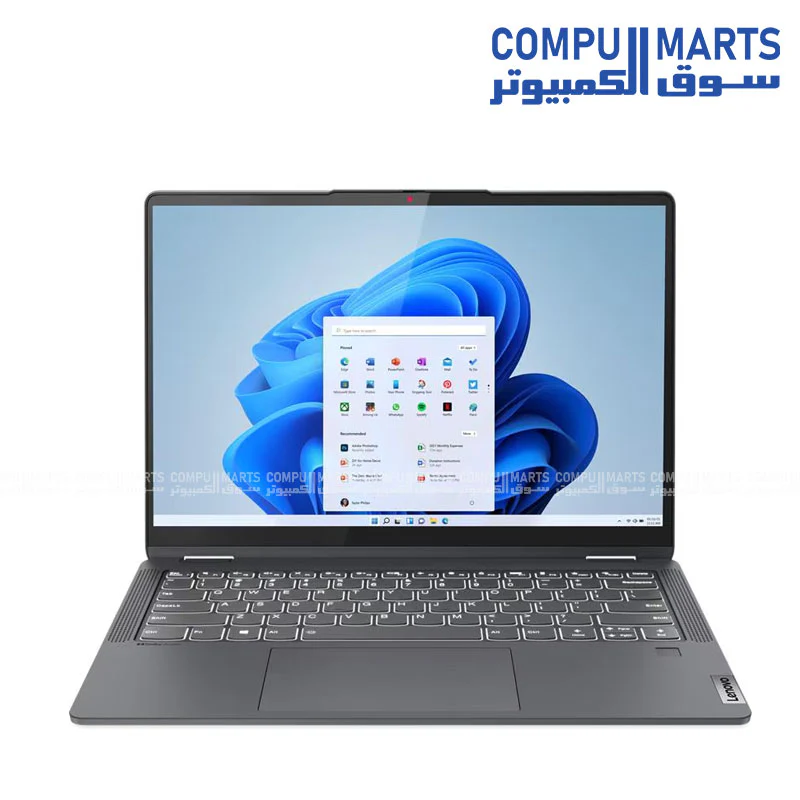 Lenovo Flex 5i Intel Core i5-1235U 8GB RAM 512GB SSD 14 Inch WUXGA 2-in-1 Touchscreen Windows 11 Keyboard English Strom Grey 82R700L5US - Image 6