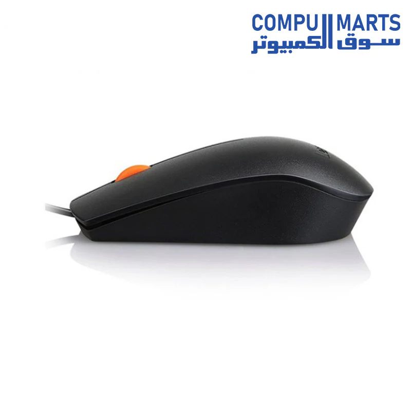 Lenovo GX30M39704 300  Mouse   Right And Left Handed  Wired  Usb   For 320 Touch-15, 320-14, 320-17, 520-22, 520-24, 520-27, 720-18, Legion Y520-15, V110-15 black - Image 3