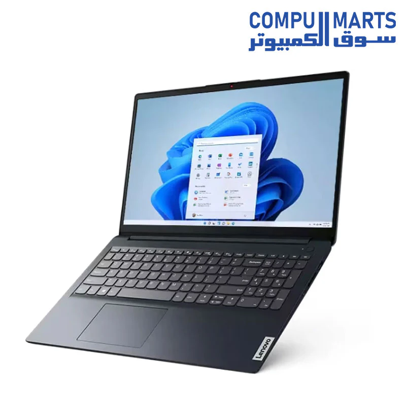 Lenovo IdeaPad 1 15IAU7 82QD00AVED Intel Core i7-1255U , RAM 8GB , 512GB , Iris Xe , 15.6" FHD , WIN 11- Abyss Blue - Image 3