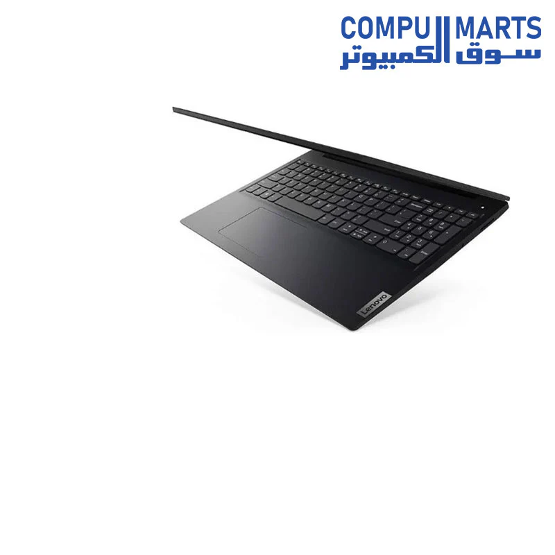 Lenovo IdeaPad 3 Laptop, Intel Core i3-1005G1, 15.6 Inch, 1TB HDD, 4GB RAM, Intel UHD Graphics, Dos - Black - Black - Image 3