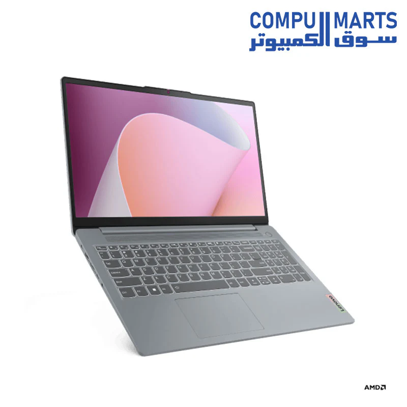 Lenovo Ideapad 3 Slim 15ABR8 Laptop - AMD Ryzen 7 7730U - 8GB - 512GB SSD - Integrated AMD Radeon Graphics - 15.6" FHD - Win11 - Image 5