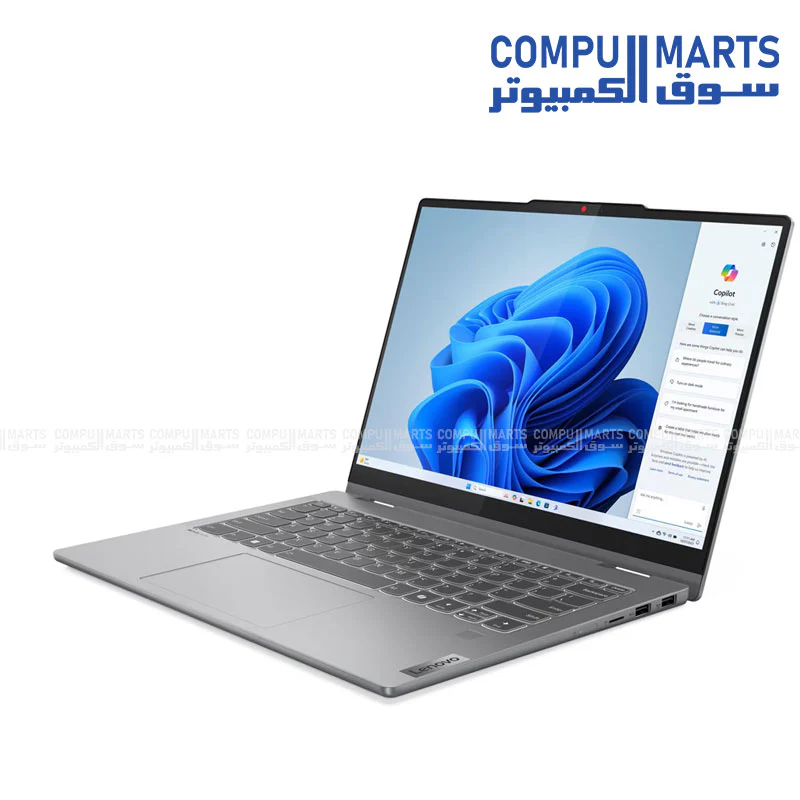 Lenovo IdeaPad 5 2-in-1 14IRH9 – Core i7-13620H – 16GB LPDDR5x – 512GB SSD – 14" WUXGA OLED Touch – Luna Grey – Windows 11 – Lenovo Digital Pen 2 - Image 4