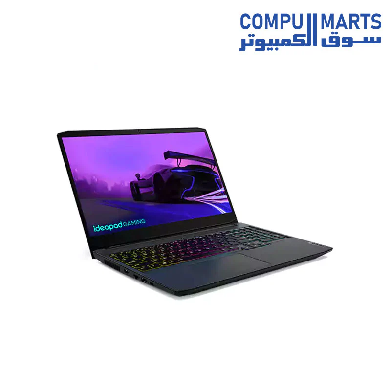 LENOVO IdeaPad Gaming 3 15ACH6 82K200MKED AMD Ryzen 5 5600H Ram 8GB  512GB SSD 15.6 FHD 120HZ NVIDIA GeForce RTX 3050 4GB WIN 11 2 Year Warranty - Image 2