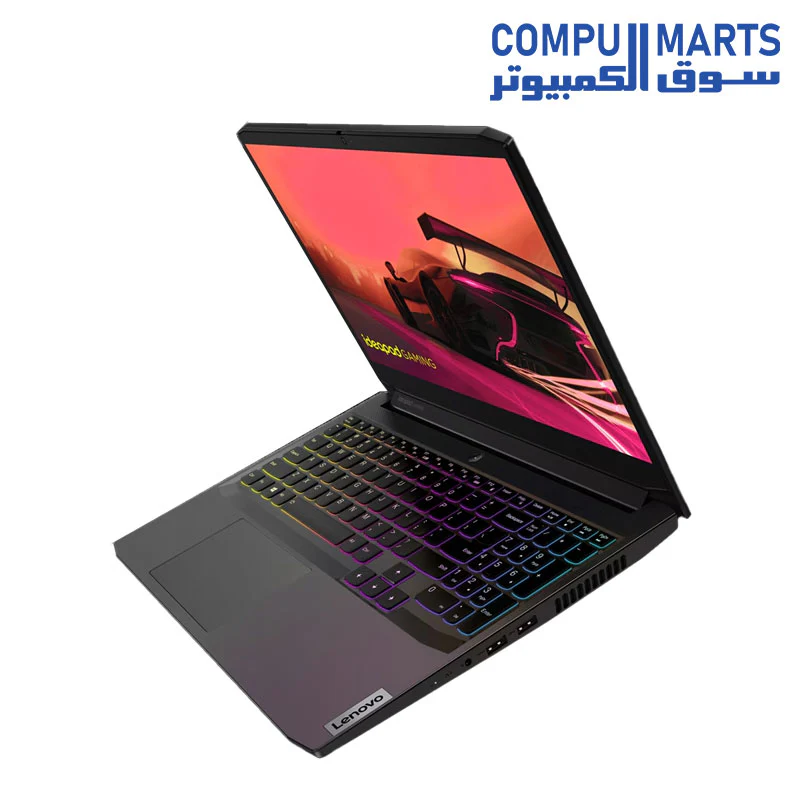 Lenovo IdeaPad Gaming 3 15ACH6 RYZEN 5 5500H 6 Cores - 8GB DDR4 - 512GB SSD - RTX 2050 4GB - 15.6" FHD IPS 300nits , 144Hz 82K2029AED - Image 3