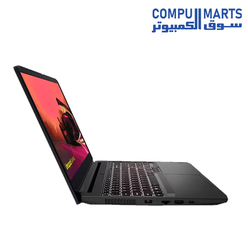 Lenovo IdeaPad Gaming 3 15ACH6 RYZEN 5 5500H 6 Cores - 8GB DDR4 - 512GB SSD - RTX 2050 4GB - 15.6" FHD IPS 300nits , 144Hz 82K2029AED - Image 4