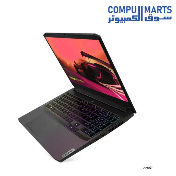 LENOVO IdeaPad Gaming 3 15ACH6 Ryzen 5 5600H-RAM16GB-512GB SSD- RTX 3060 6GB-165HZ-MOUSE M100 - Image 2