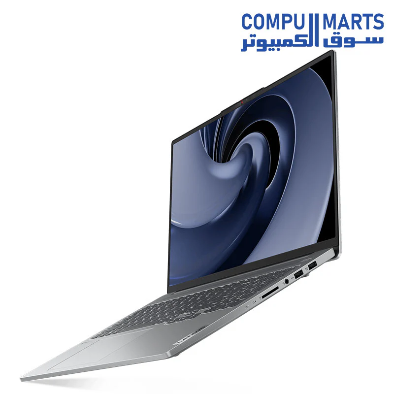Lenovo IdeaPad Pro 5 16IMH9 - Intel Core Ultra 9 185H 16 Cores, 32GB LPDDR5x-7467 RAM, 1TB SSD, NVIDIA GeForce RTX 
4050 6GB GDDR6, 16" 2K (2048x1280) OLED 400nits Glossy 100% DCI-P3  120Hz Eyesafe Multi-Touch, Backlit
, Win11 - Aluminium - Image 4