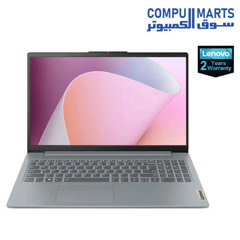 Lenovo IdeaPad Slim 3 15IRH8 - 13th Intel Core i7-13620H, 16GB DDR5-4800 MHz, 512 GB SSD, Integrated Intel UHD Graphics, 15.6" FHD (1920x1080) IPS 300nits Anti-glare, Dos - Arctic Grey - Image 2
