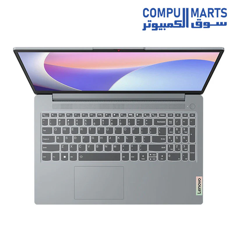 Lenovo IdeaPad Slim 3 15IRH8 - 13th Intel Core i7-13620H, 16GB DDR5-4800 MHz, 512 GB SSD, Integrated Intel UHD Graphics, 15.6" FHD (1920x1080) IPS 300nits Anti-glare, Dos - Arctic Grey - Image 3